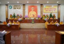 Hội thi diễn giảng cấp Thành phố của khóa An cư Kiết hạ PL.2567 tại Việt Nam Quốc Tự