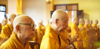 Lễ Tưởng niệm 26 năm ngày Đại lão Hòa thượng Thích Thiện Hào viên tịch tại Việt Nam Quốc Tự