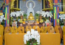 Quận 4 : Lễ tạ pháp An cư kiết hạ PL.2567 tại chùa Long Bửu