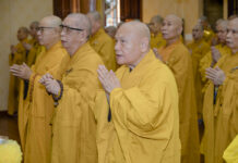 Quận 3: Tăng Ni bố tát lần thứ V mùa an cư kiết hạ PL.2567