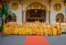 Quận 3: Lễ tạ pháp – Khánh tuế chư Tôn đức giáo phẩm