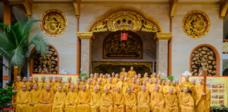 Quận 3: Lễ tạ pháp – Khánh tuế chư Tôn đức giáo phẩm