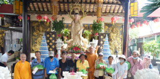 Tân Bình: Chùa Giác Tánh tổ chức lễ vía Bồ Tát Quán Thế Âm thành Đạo