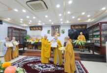 Quận 6: Ban Trị sự tổ chức hội thi diễn giảng tại chùa Bồ Đề Lan Nhã