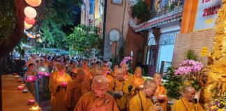 Quận 1: Lễ vía Bồ tát Quán Thế Âm tại Tổ đình Vạn Thọ