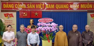 Thăm Ban tôn giáo TP, nhân ngày truyền thống ngành quản lý nhà nước về tôn giáo (02/8/1955-02/8/2023)