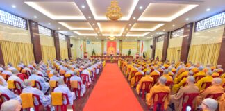 Ban Trị sự GHPGVN TP.Hồ Chí Minh tiếp đoàn Ban Hoằng pháp, Ban Kinh tế – tài chính Trung ương