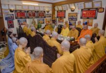 Quận 3: Chùa Trúc Lâm khánh tuế chư Tôn đức và dâng Pháp y mùa Vu lan Báo hiếu PL.2567