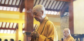 Trang nghiêm Lễ Tưởng niệm Hòa thượng Yoshimizu Daichi tại Việt Nam Quốc Tự