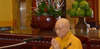 Bố tát, thính giới định kỳ tại Việt Nam Quốc Tự