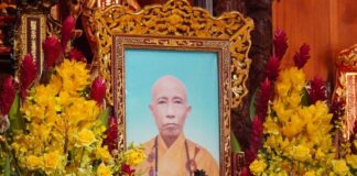 Quận 10: Chùa Bửu Đà tưởng niệm húy nhật lần thứ 7 Hòa thượng Thích Như Thọ