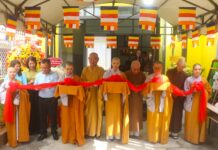 Quận 8: Lễ khánh thành Văn phòng BTS Phật giáo quận 8 và lớp Sơ cấp Phật học
