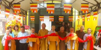 Quận 8: Lễ khánh thành Văn phòng BTS Phật giáo quận 8 và lớp Sơ cấp Phật học