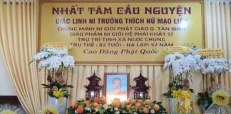 Tân Bình: Lễ Tiểu tường Ni trưởng Thích nữ Mạo Liên và bổ nhiệm trụ trì tịnh xá Ngọc Chung
