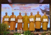 Ban Văn hóa Phật giáo TP.HCM trao giải Hội thi Vu lan – Văn hóa tình người năm 2023