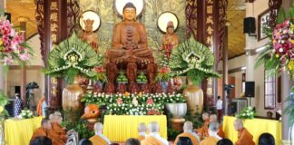 TP.Thủ Đức: Lễ An vị Phật và Khánh tạ Tam Bảo tại chùa Liên Hải