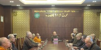 Ban Trị sự GHPGVN TP.HCM họp chuẩn bị tổ chức Đại giới đàn Bửu Huệ