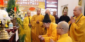 Tân Bình: Lễ tưởng niệm húy nhật lần thứ 7 cố Hòa thượng Thích Thanh Ngọc – Trụ trì chùa KhuôngViệt