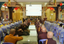 Gò Vấp: Tuyên truyền, vận động tăng ni, Phật tử tham gia bảo đảm TTATGT