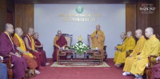 Ban Trị sự GHPGVN TP.HCM tiếp đoàn Hội nghi Ban thư ký diễn đàn Văn hóa