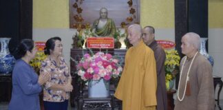 Chủ tịch Ủy ban MTTQVN TP.HCM và phái đoàn thăm Đức Pháp chủ GHPGVN