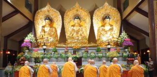 Tấn đàn truyền giới Sa Di Ni và Thức Xoa Ma Na tại giới trường chùa Thanh Tâm