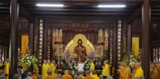 Gò Vấp: Cung thỉnh Giác linh Hòa thượng Thích Tuệ Sỹ trở về Quảng Hương Già Lam yết Phật, lễ Tổ