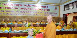 Bình Tân: Lễ trao quyết định bổ nhiệm Ni sư Thích nữ Như Liễu trụ trì chùa Từ Hạnh
