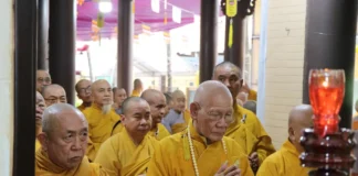 TP. Thủ Đức: BTS cùng Phân ban Ni giới viếng tang HT. Nhật Thiện