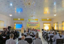 TP. Thủ Đức: Phổ biến giáo dục pháp luật về an toàn giao thông, an ninh mạng đến chư Tăng Ni