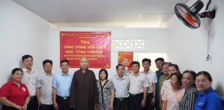 Quận 8: BTS GHPGVN Quận 8 hỗ trợ kịp thời sửa chữa 1 căn nhà bị cháy tại phường 15