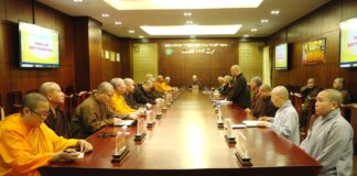 Ban Thường trực Ban Trị sự GHPGVN TP họp triển khai các hoạt động Phật sự cuối năm Quý Mão và đầu năm mới Giáp Thìn – 2024