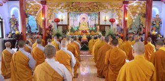 Hóc Môn: BTS GHPGVN huyện tổ chức Kỷ niệm ngày Đức Phật Thích Ca thành đạo