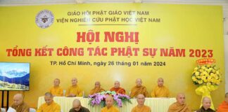 Viện nghiên cứu Phật học Việt Nam Tổng kết công tác Phật sự năm 2023