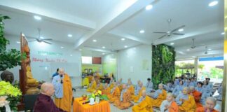 Bình Tân: Khai mạc khóa tu Thiền Tứ Niệm Xứ và xuất gia gieo duyên tại Tu viện Long Hưng
