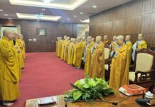 Phân ban Ni giới TƯ & TP.HCM chúc tết chư tôn đức BTS GHPGVN TP.HCM