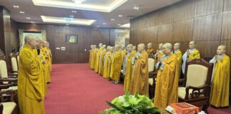 Phân ban Ni giới TƯ & TP.HCM chúc tết chư tôn đức BTS GHPGVN TP.HCM