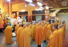 TP.Thủ Đức: Chư Tăng Bố-tát chung đầu năm Giáp Thìn tại tu viện Phước Minh