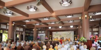 Khai giảng khóa đào tạo người dẫn chương trình Phật giáo