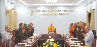Học viện Phật giáo VN tại TP.HCM họp thảo luận kế hoạch tổ chức Đại lễ Vesak Liên Hiệp Quốc 2025