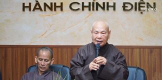 Hòa thượng Chủ tịch Hội đồng Trị sự sẽ mời các bên liên quan để giải quyết tồn đọng của Giáo hội
