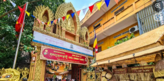 Quận 3: Tết cổ truyền Chôl Chnăm Thmây tại chùa Chantarangsay