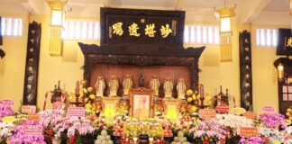 Quận 10: Tưởng niệm cố Thượng tọa Thích Minh Phát tại chùa Ấn Quang