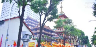 Quận 4: Cung rước kiệu Đức Phật đản sinh và tổ chức Đại lễ Phật đản Phật lịch 2568