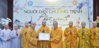 Ban Văn Hóa: Tổng kết khóa đào tạo “Người dẫn chương trình Phật giáo”