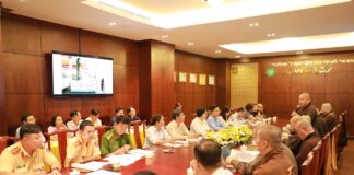 Họp liên ngành về trật tự, giao thông cho chuỗi sự kiện Tuần lễ Phật đản PL.2568