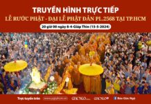 Truyền hình trực tiếp Lễ rước kính mừng Phật đản vào 8 giờ tối nay