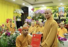 Phú Nhuận: Trao quyết định bổ nhiệm Đại đức Thích Đồng Mẫn trụ trì chùa Pháp Linh