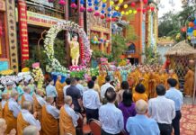 Quận 1: Trang nghiêm đại lễ Phật đản tại Tổ đình Vạn Thọ