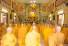 Quận 10: Chư Tăng tác pháp An cư kiết hạ Phật lịch 2568